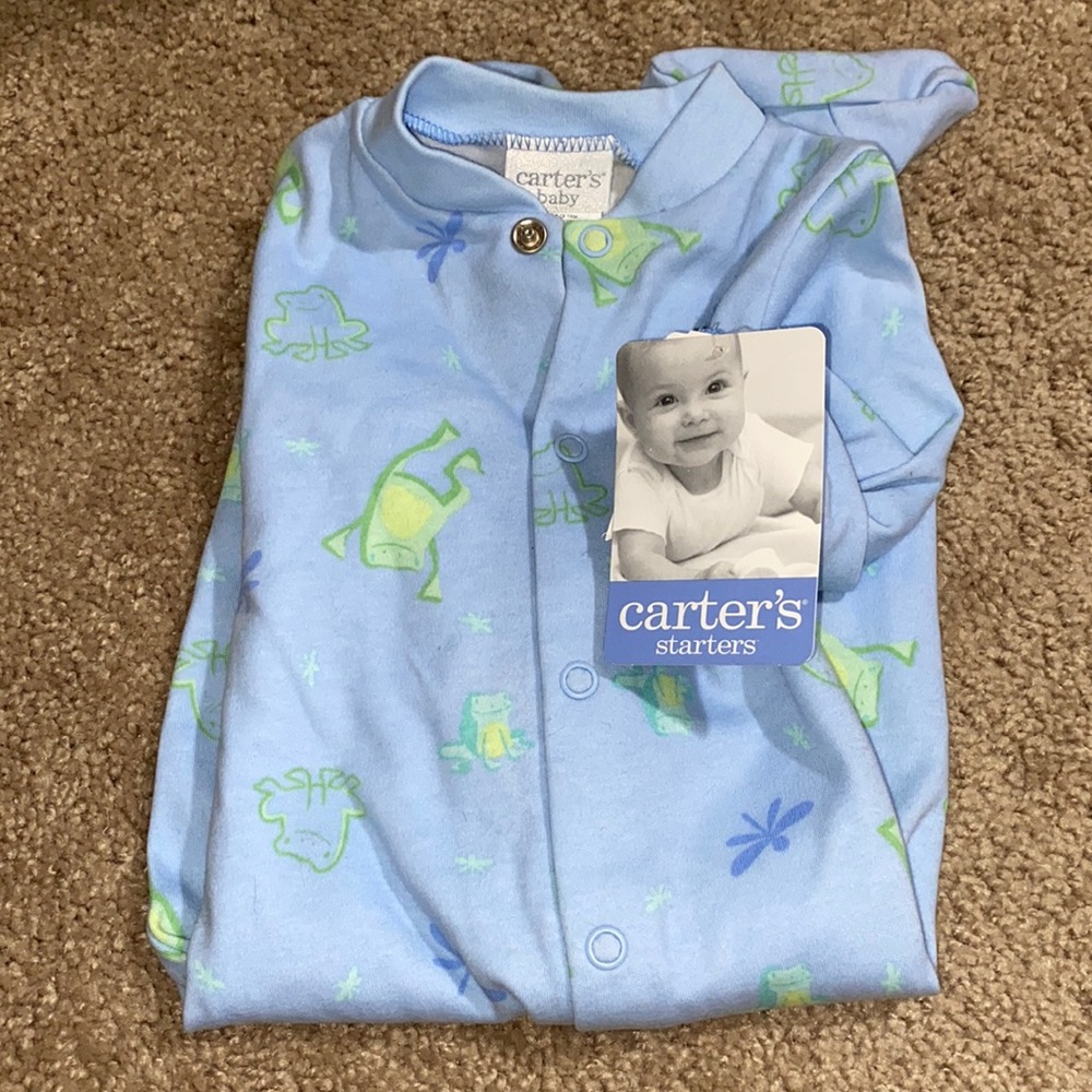 Carters Cute Frog Baby Onesie